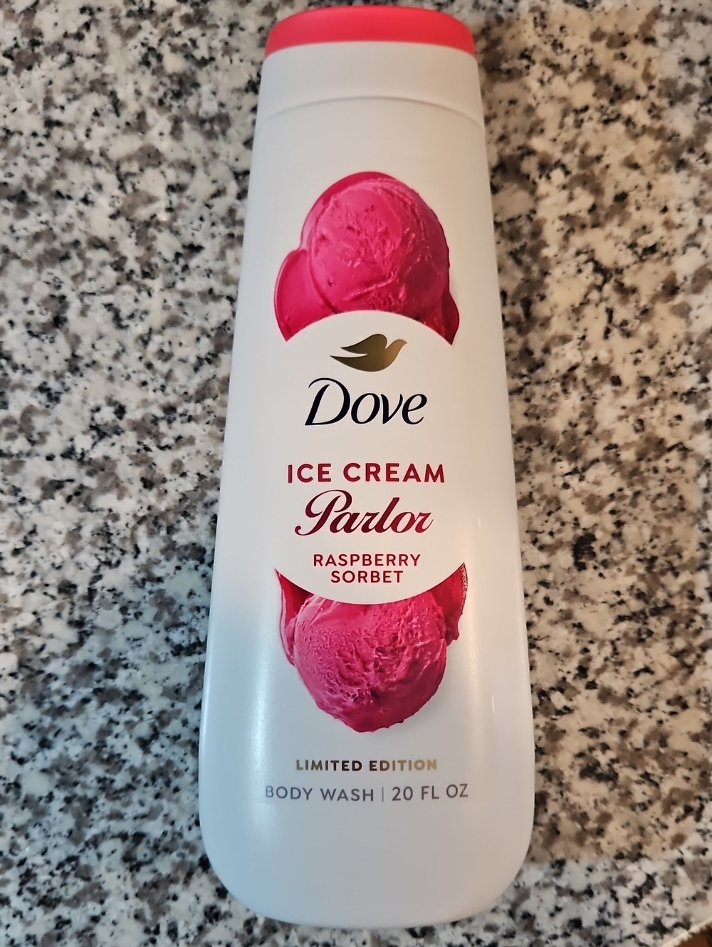 Dove Ice Cream Parlor Raspberry Sorbet Body Wash - Pink